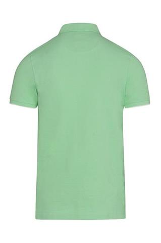 Zielona koszulka męska Polo - 76021