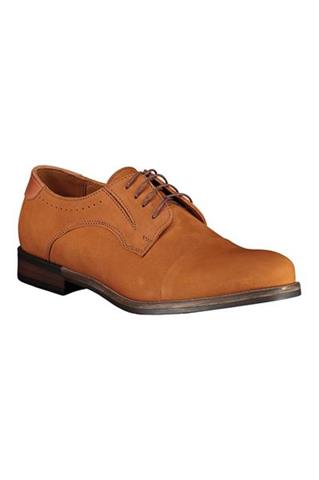 Buty męskie zamszowe camel 73163 - 88791