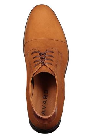 Buty męskie zamszowe camel 73163 - 88811