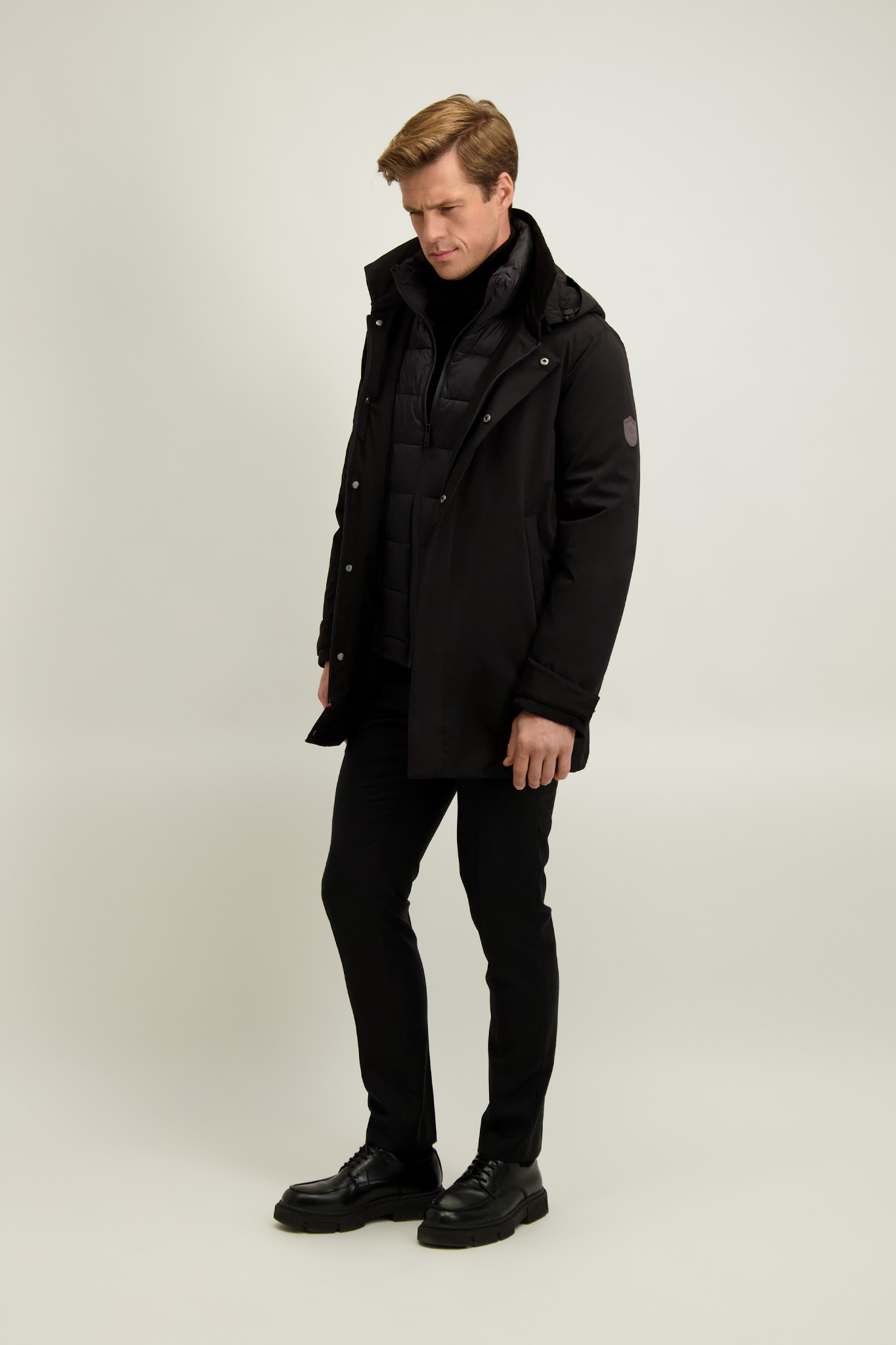 Czarna kurtka męska 20080