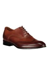 Brązowe buty męskie skórzane 73187