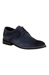 Granatowe buty zamszowe Wojas 73249