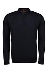 Granatowy sweter męski 73917