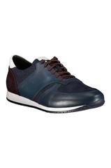 Granatowe sneakersy męskie 73264