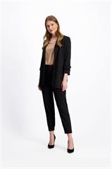 Czarne spodnie damskie 85256