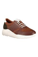 Brązowe sneakersy męskie 73966