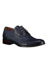 Granatowe buty ze skóry 73027