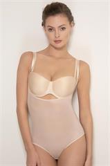 Modelujące body damskie Beige 85603