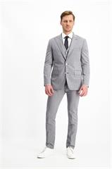 Spodnie męskie chino w kratkę 60155