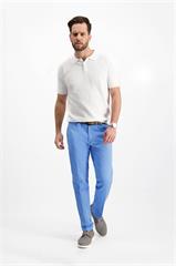 Niebieskie spodnie męskie chinos 60161