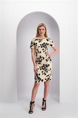 Elegancka sukienka we wzory 85919
