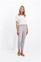 Szare spodnie damskie chinos 84057