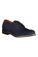 Granatowe buty męskie zamszowe 73164